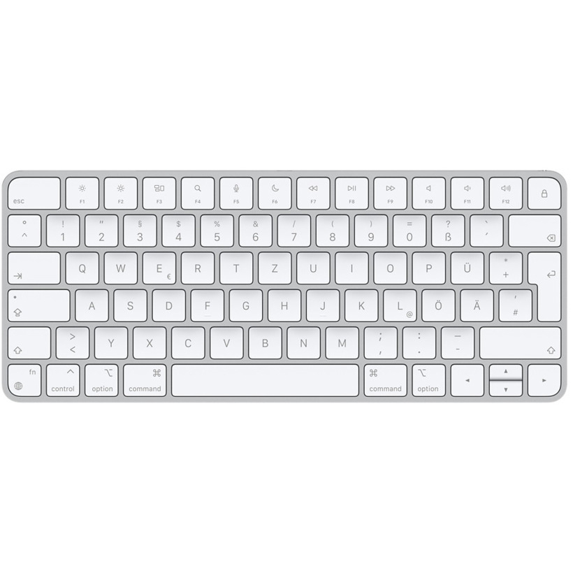 Tastatura Apple Magic Keyboard (2021), Bluetooth, Wireless, Layout DE, Silver