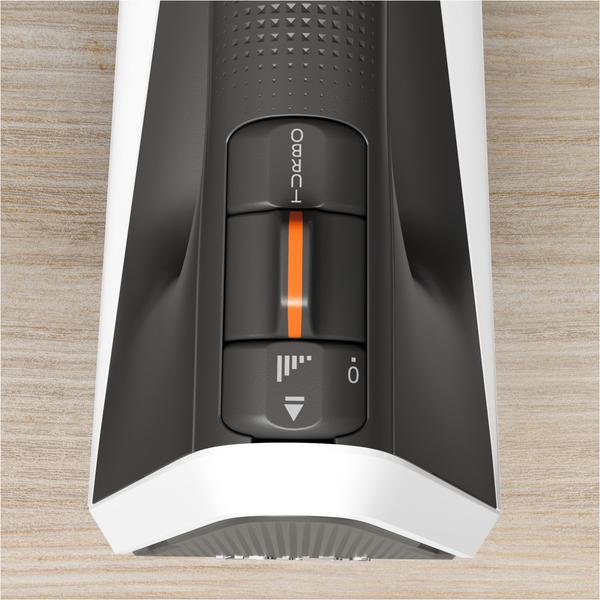 Mixer de mana Krups GN 6021 3 Mix 6000, 600 W, 5 viteze, Turbo, Carlige aluat, Teluri otel (Alb)