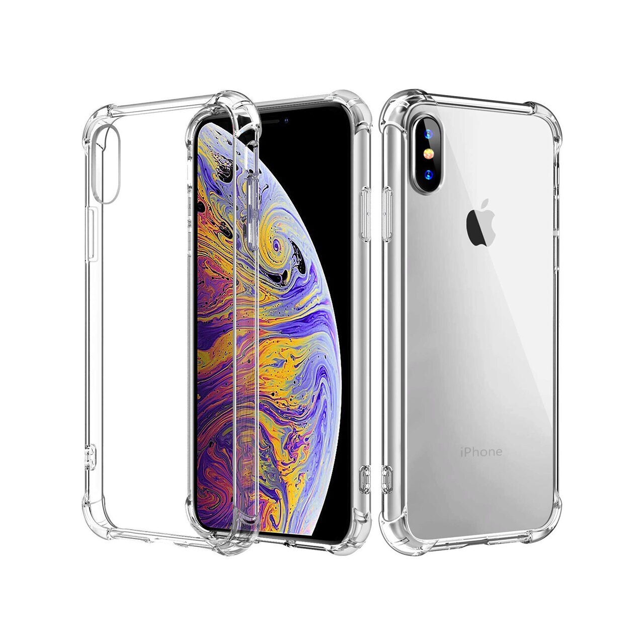 Husa Techsuit Apple iPhone XS Max Shockproof Clear Transparent