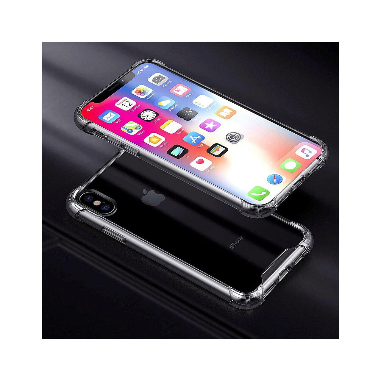 Husa Techsuit Apple iPhone XS Max Shockproof Clear Transparent
