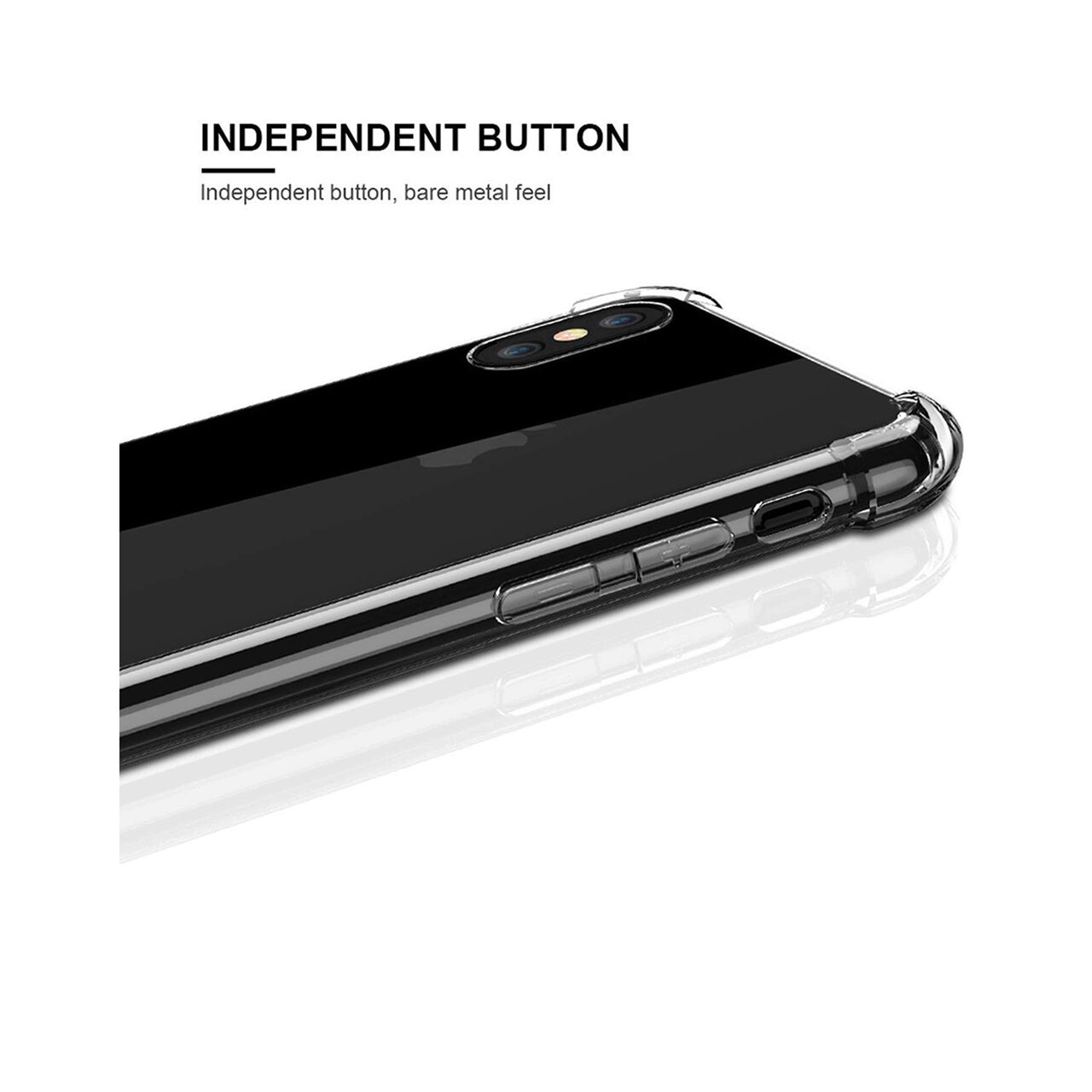 Husa Techsuit Apple iPhone XS Max Shockproof Clear Transparent