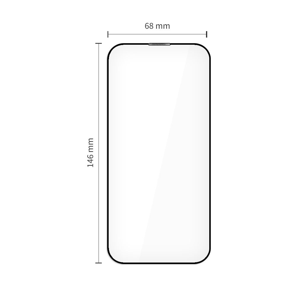 Set 2 folii protectie Tech-Protect Quick Set Plus compatibil cu iPhone 17, Kit instalare inclus, Negru