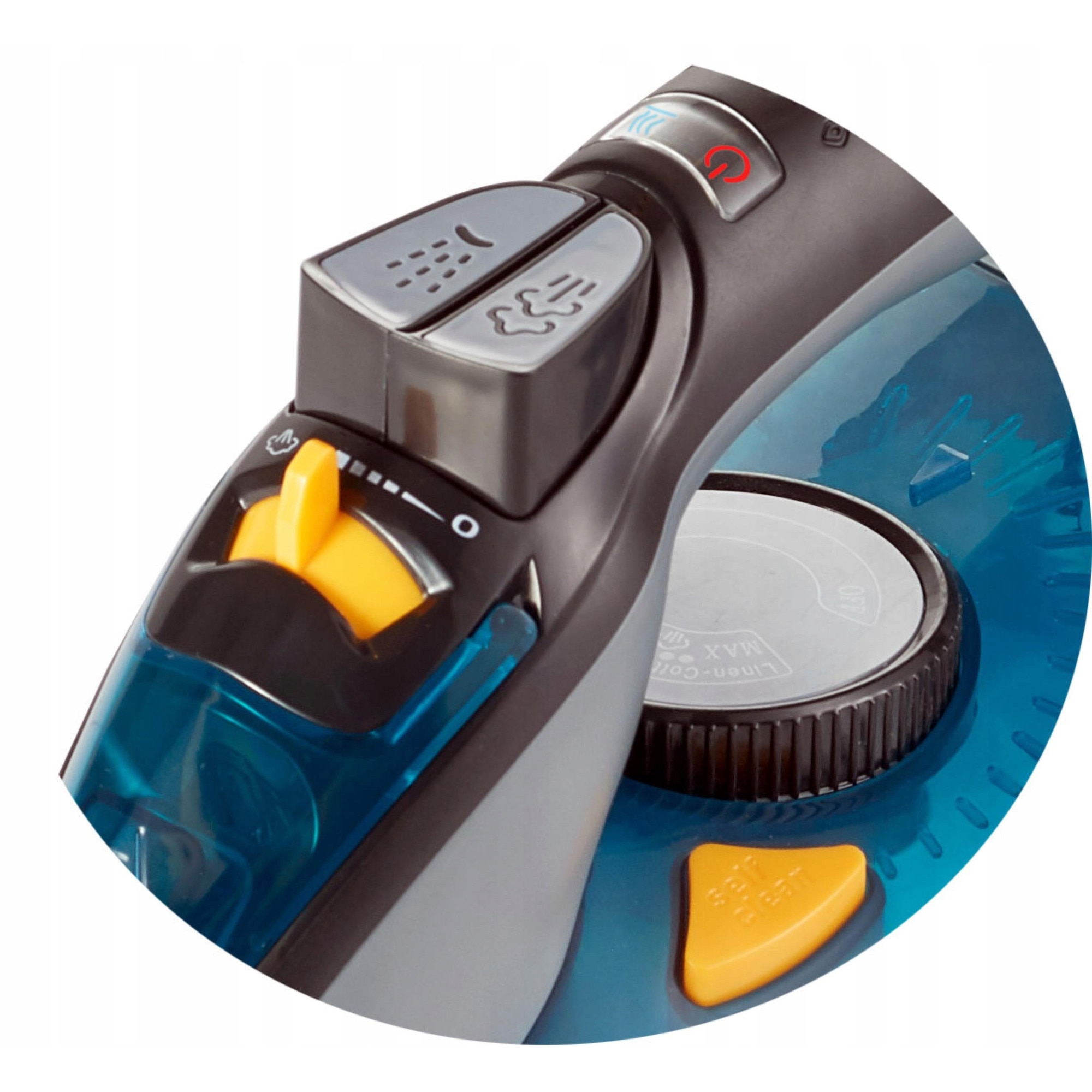 Fier de calcat cu abur Mesko Home MS 5041, 3000W, ceramic, 350ml, 28x12x14cm