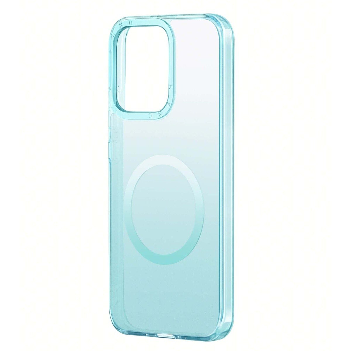 Husa telefon OPPO Reno 14, subtire, antisoc, magnetica, design gradient, culoare albastru gradient