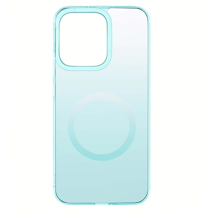 Husa telefon OPPO Reno 14, subtire, antisoc, magnetica, design gradient, culoare albastru gradient