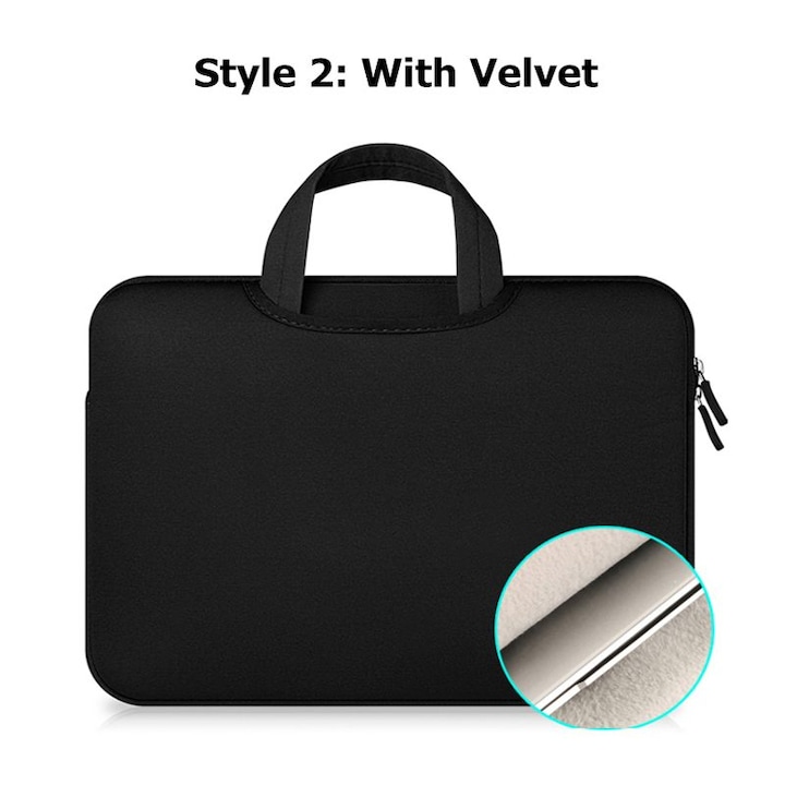 Geanta laptop 11-15.6 inch, poliester, multicolor, diverse dimensiuni