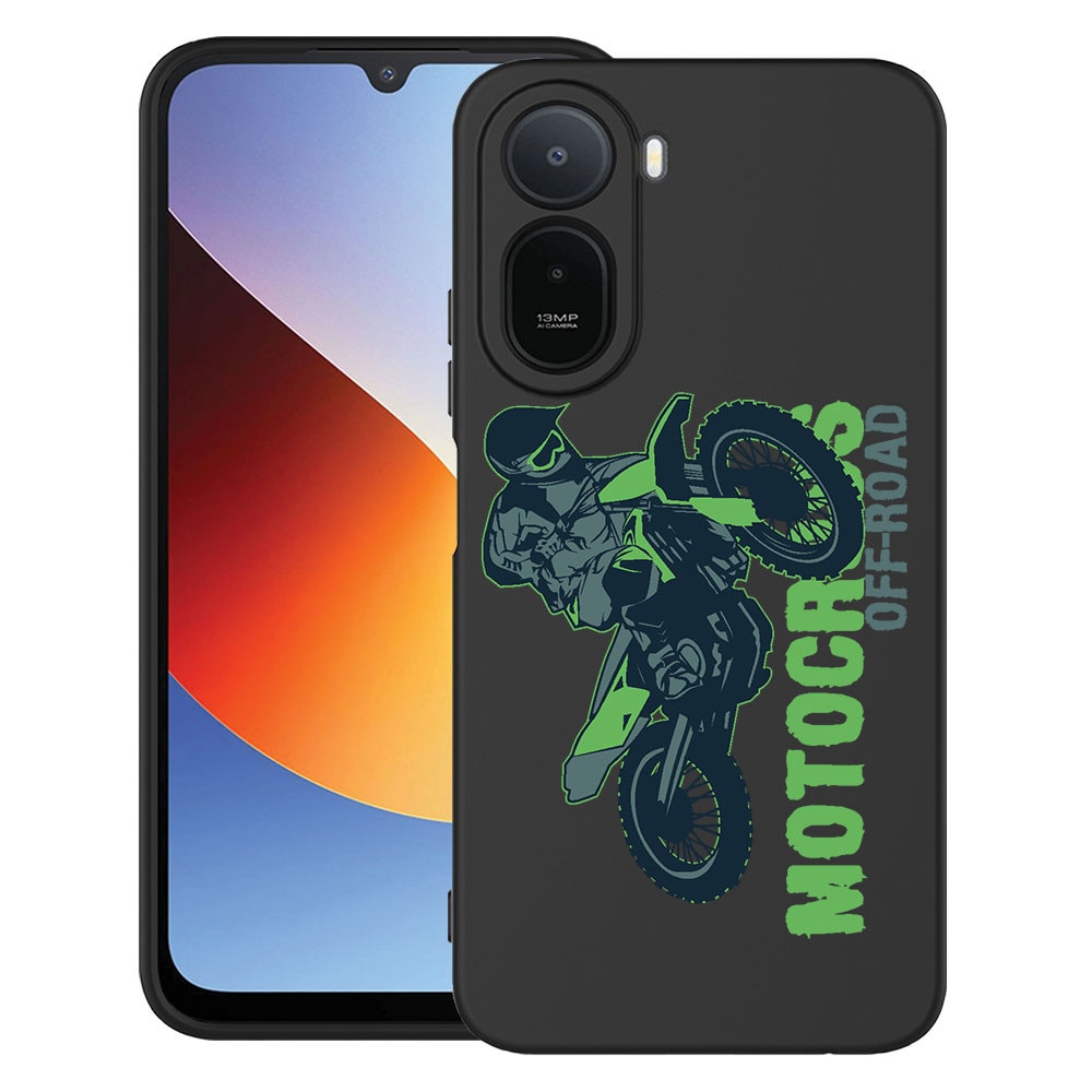 BestCase® Husa TPU Ultra Slim Compatibila cu Xiaomi Redmi A7 Pro, Motocross, Protectie Camera, Rezistenta la uzura, 3145738 B 819