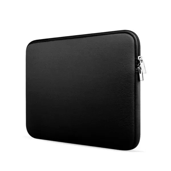 Husa pentru laptop din neopren, compatibila cu MacBook Pro/Air 13/15/15.6 inch, negru
