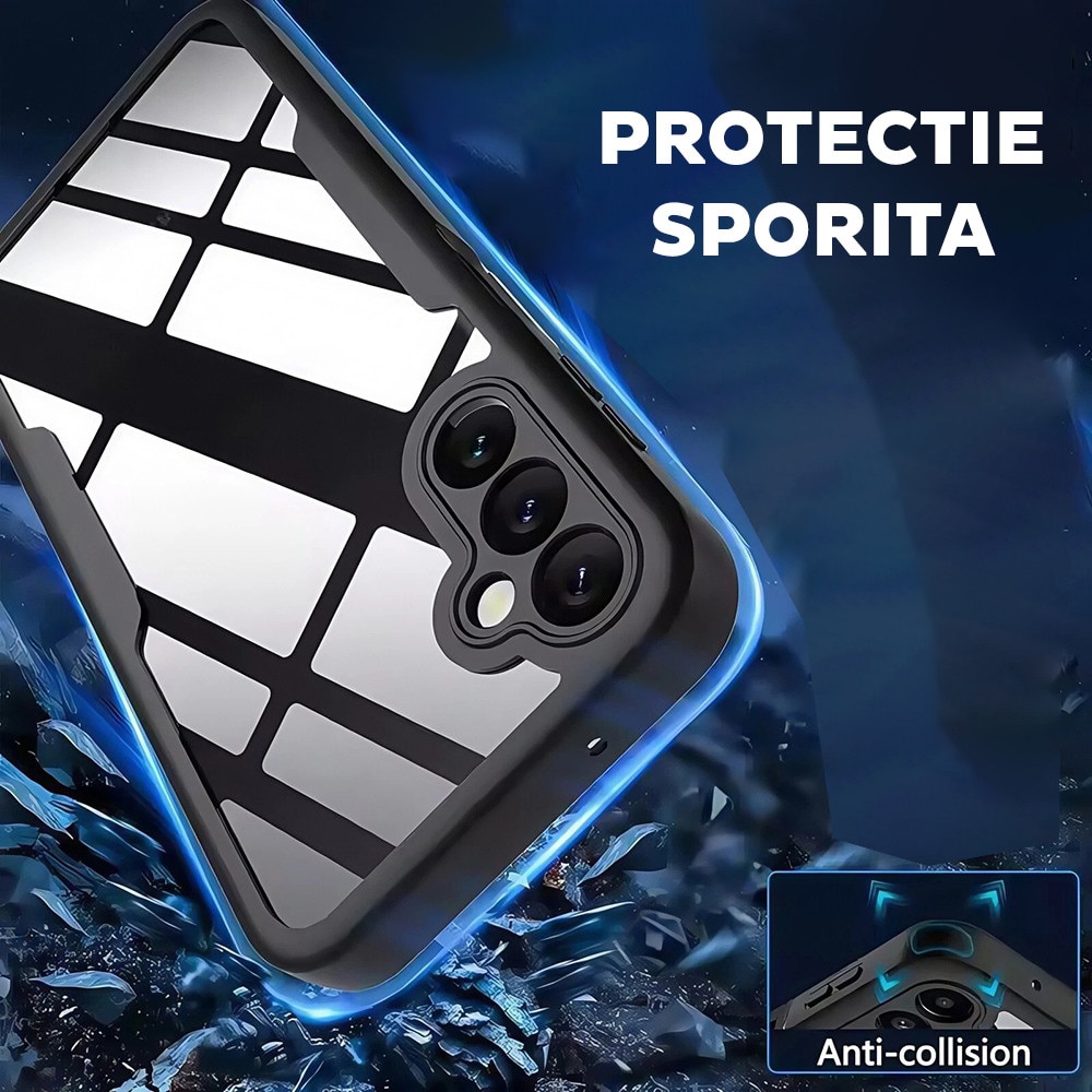 Husa pentru Samsung Galaxy A57 5G DaDen® ColorVerse 360, Antisoc, Protectie completa spate-ecran, Roz