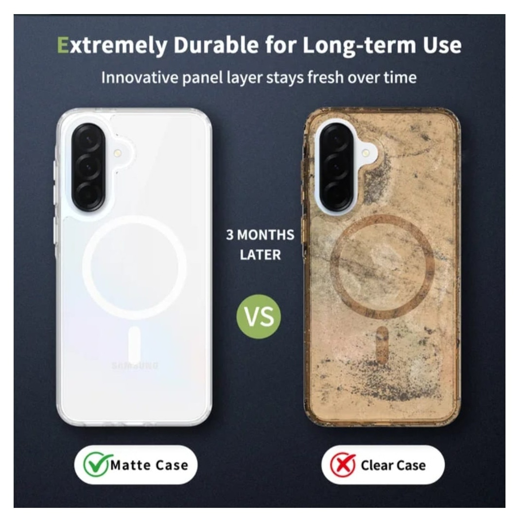 Husa Magnetica Pentru Samsung Galaxy S24, PC + TPU Premium, Anti-Amprenta Instant, Compatibila Incarcare Wireless, Protectie Antishock, Soft Touch, Anti-Alunecare, Design Slim Elegant, Negru Transparent
