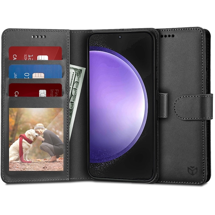 Husa pentru Xiaomi Redmi Note 13 Pro 4G / Poco M6 Pro 4G Techsuit Diary Book Black