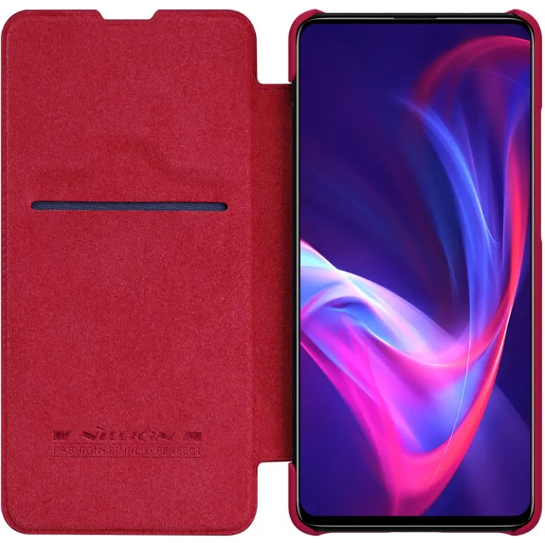 Husa pentru Sony Xperia XZ2, Nillkin Qin - Rosu