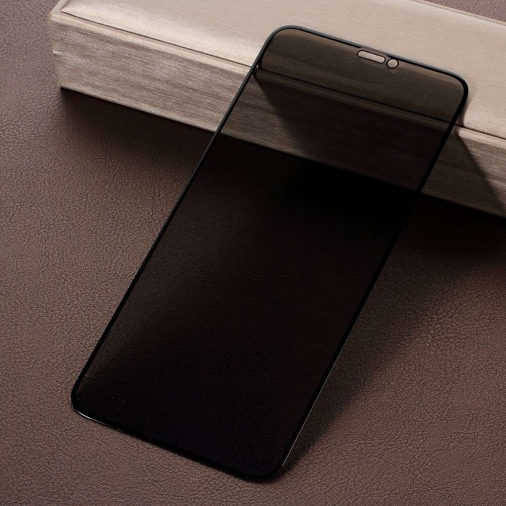 Folie Sticla Curbata pentru Huawei P40 Pro Full Glue Privacy Negru