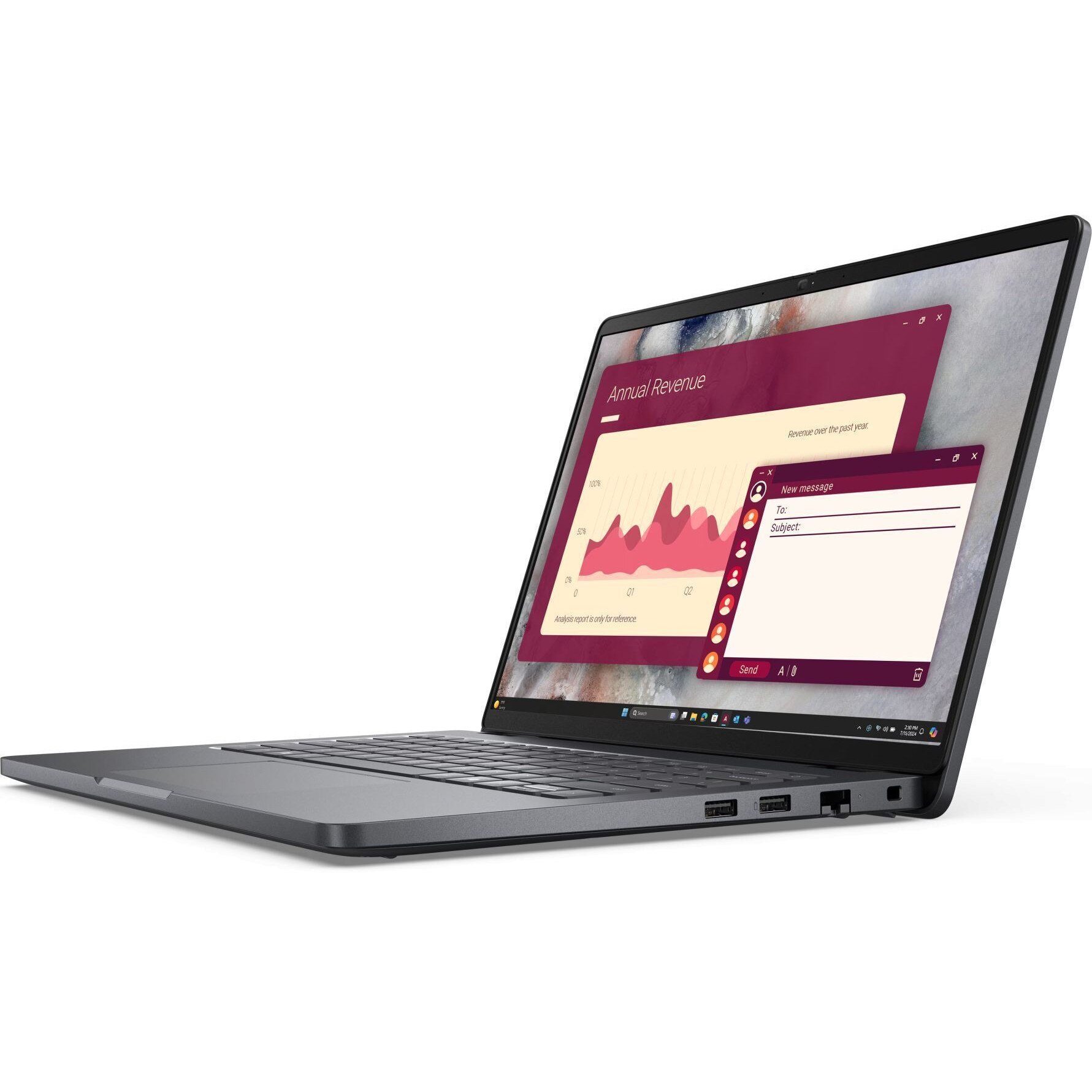 Laptop Dell Pro 14, Intel Core 5, 16GB, SSD 512GB, 14", Negru