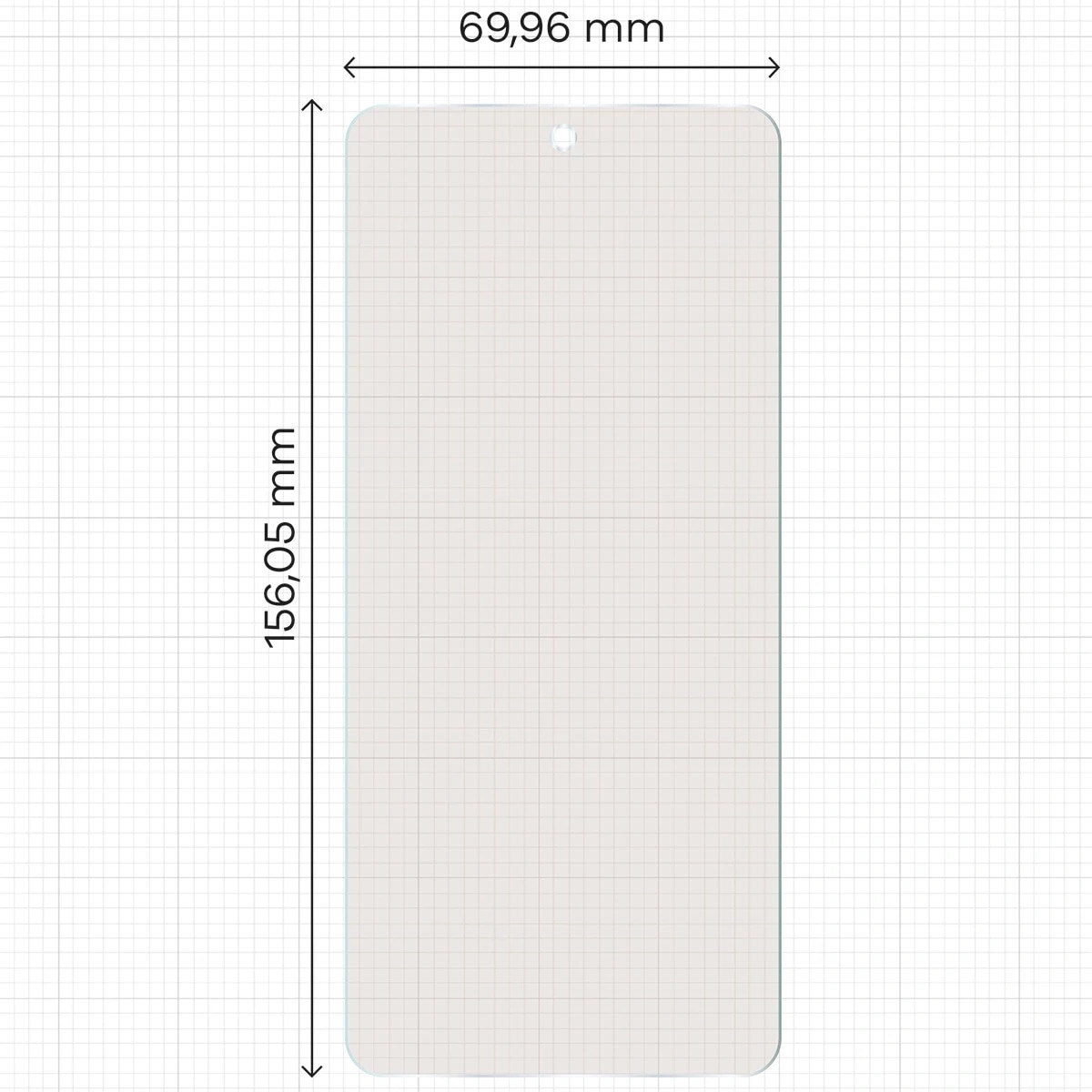 Set 2 folii protectie Bizon Eplikator Film Matte compatibile cu Motorola Moto G86 Power 5G, Transparent