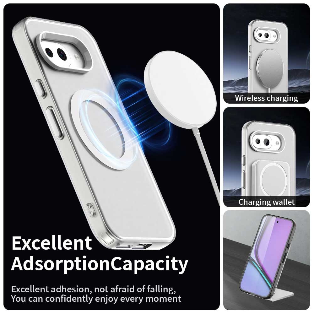 Husa pentru Google Pixel 10a, Candy Case MagSafe, White