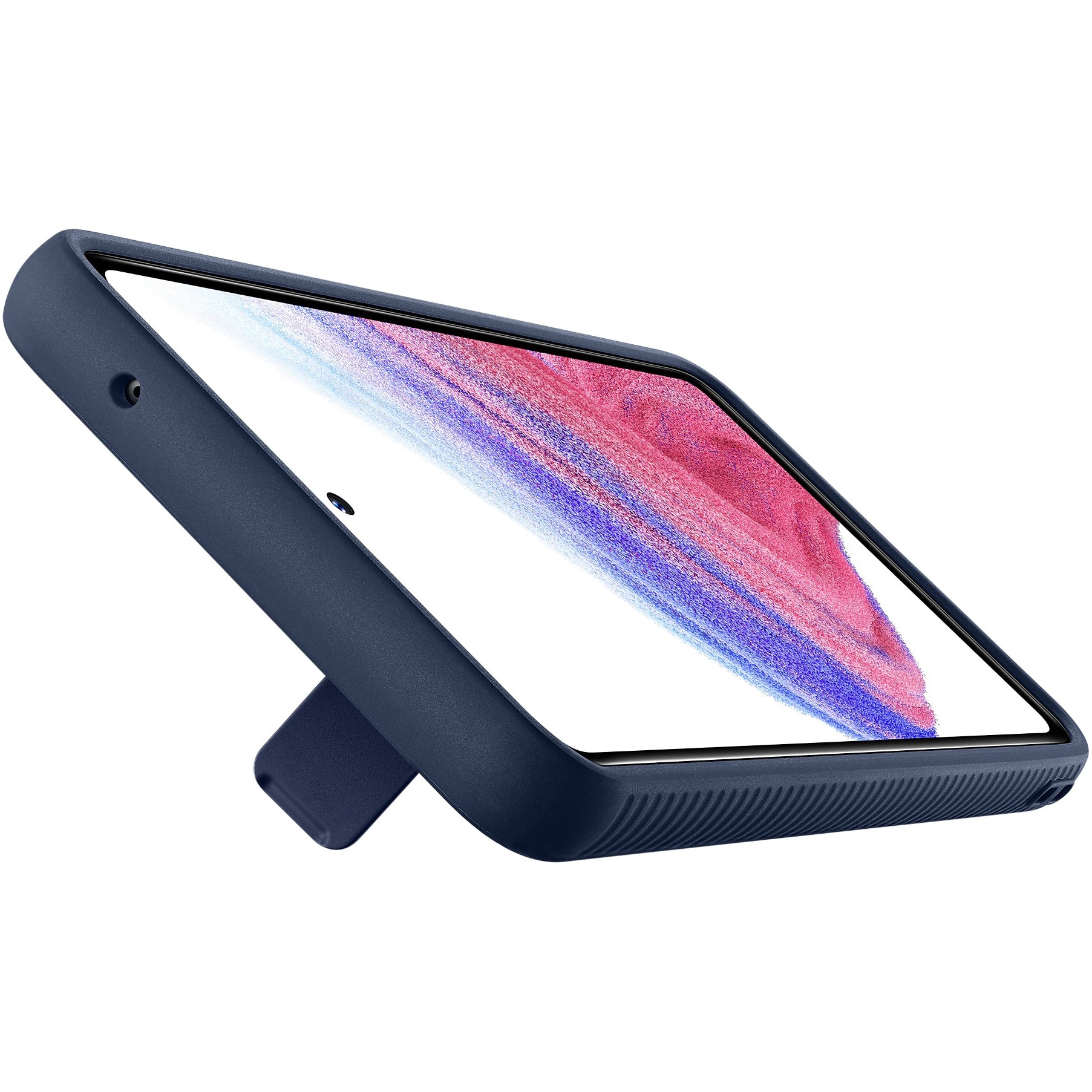 Husa de protectie Samsung Protective Standing Cover pentru Galaxy A53 5G, Navy