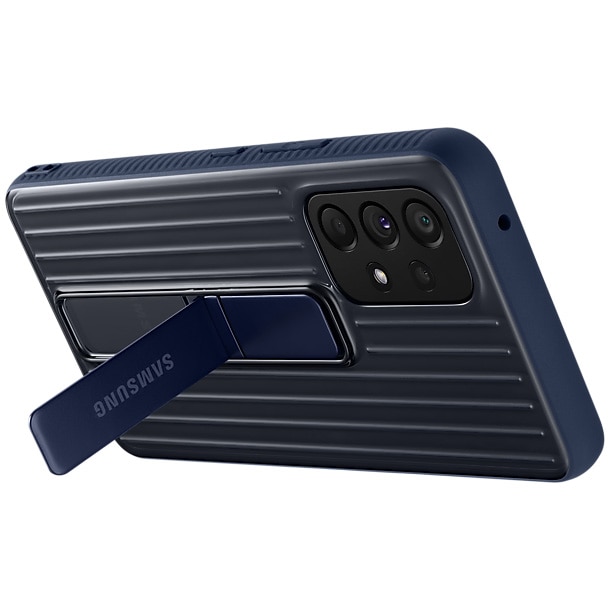 Husa de protectie Samsung Protective Standing Cover pentru Galaxy A53 5G, Navy