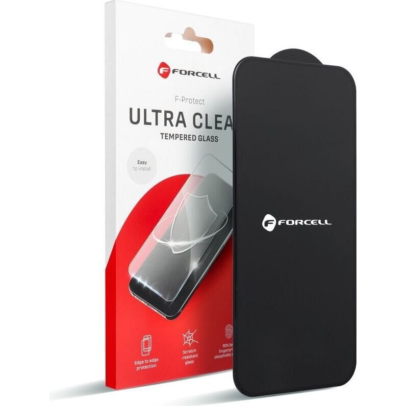 Folie protectie pentru telefon, Forcell, Ultra Clear, 0.3mm, rezistent la zgarieturi, transparent, pentru Xiaomi Redmi 14C, negru