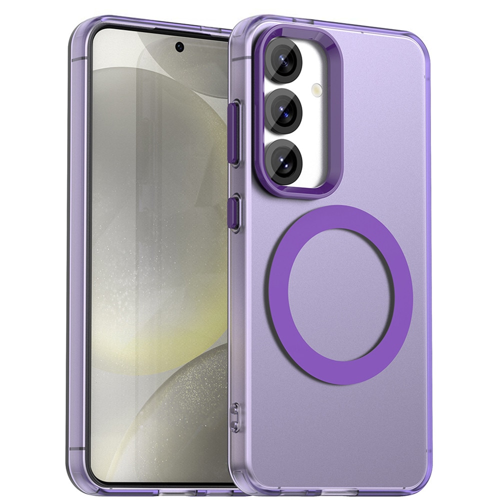 Husa pentru Samsung Galaxy S23 FE, CandyCase MagSafe, T39, Policarbonat, Purple