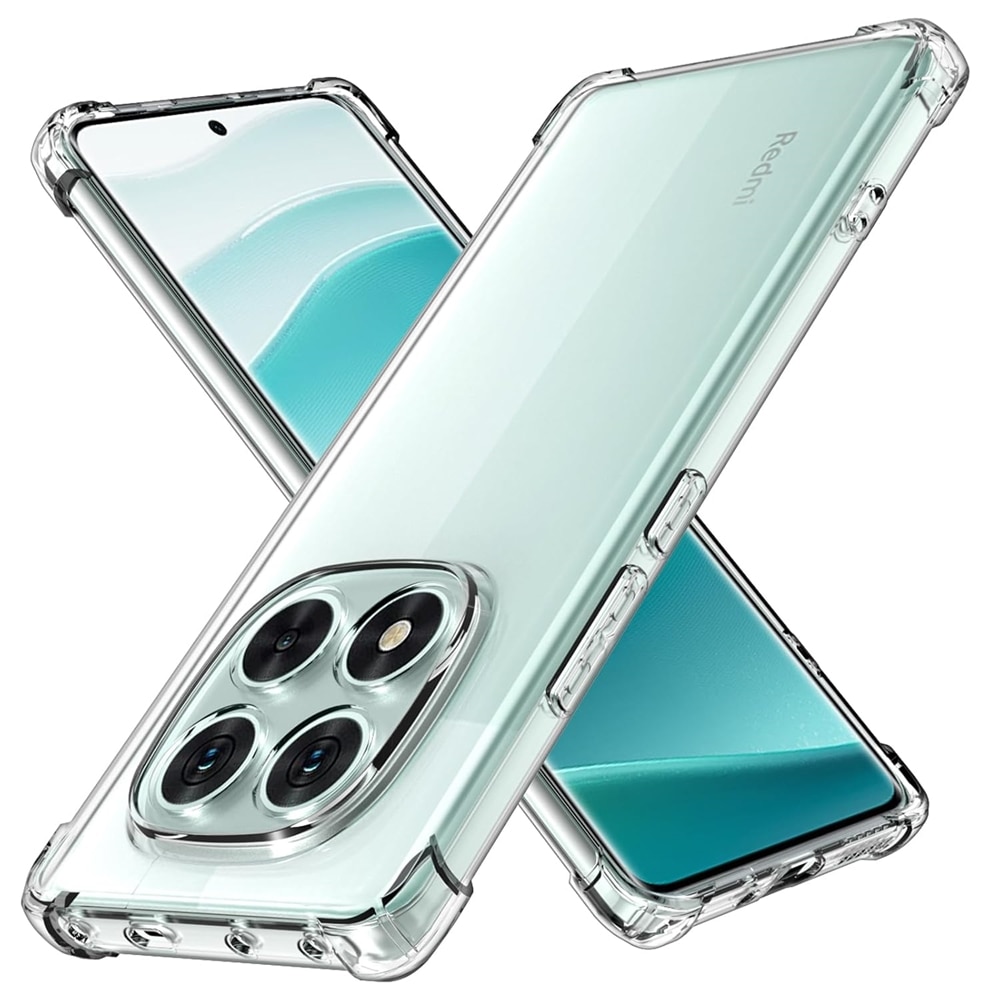 Husa telefon, Tokgalaxis, Pentru Xiaomi Redmi Note 14 Pro 5G - din spate transparenta rezistenta la socuri