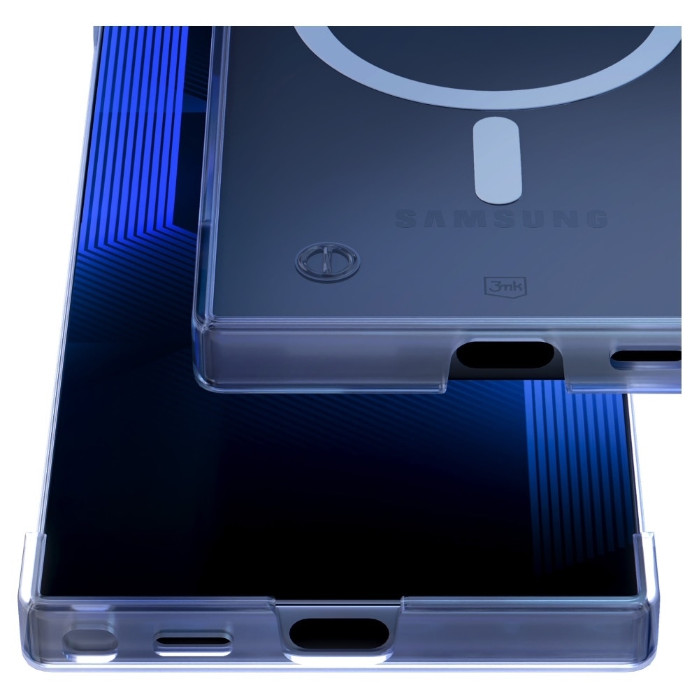 Carcasa 3mk Just20g MagCase compatibila cu Samsung Galaxy S25 Ultra, Clear