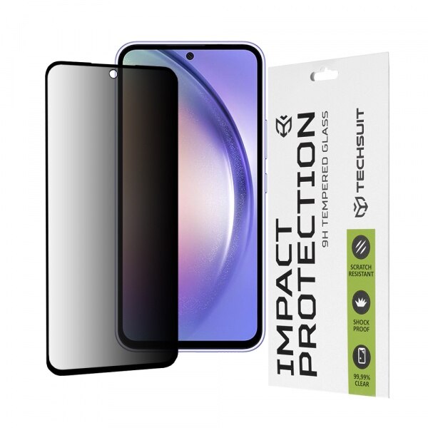 Folie pentru Samsung Galaxy A54 - Techsuit 111D Privacy FullA Glue - Black