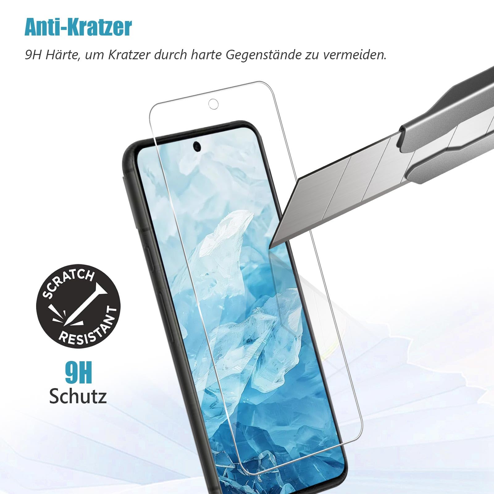Folie Protectie Tempetat Google Pixel 8A 5G 2 Buc