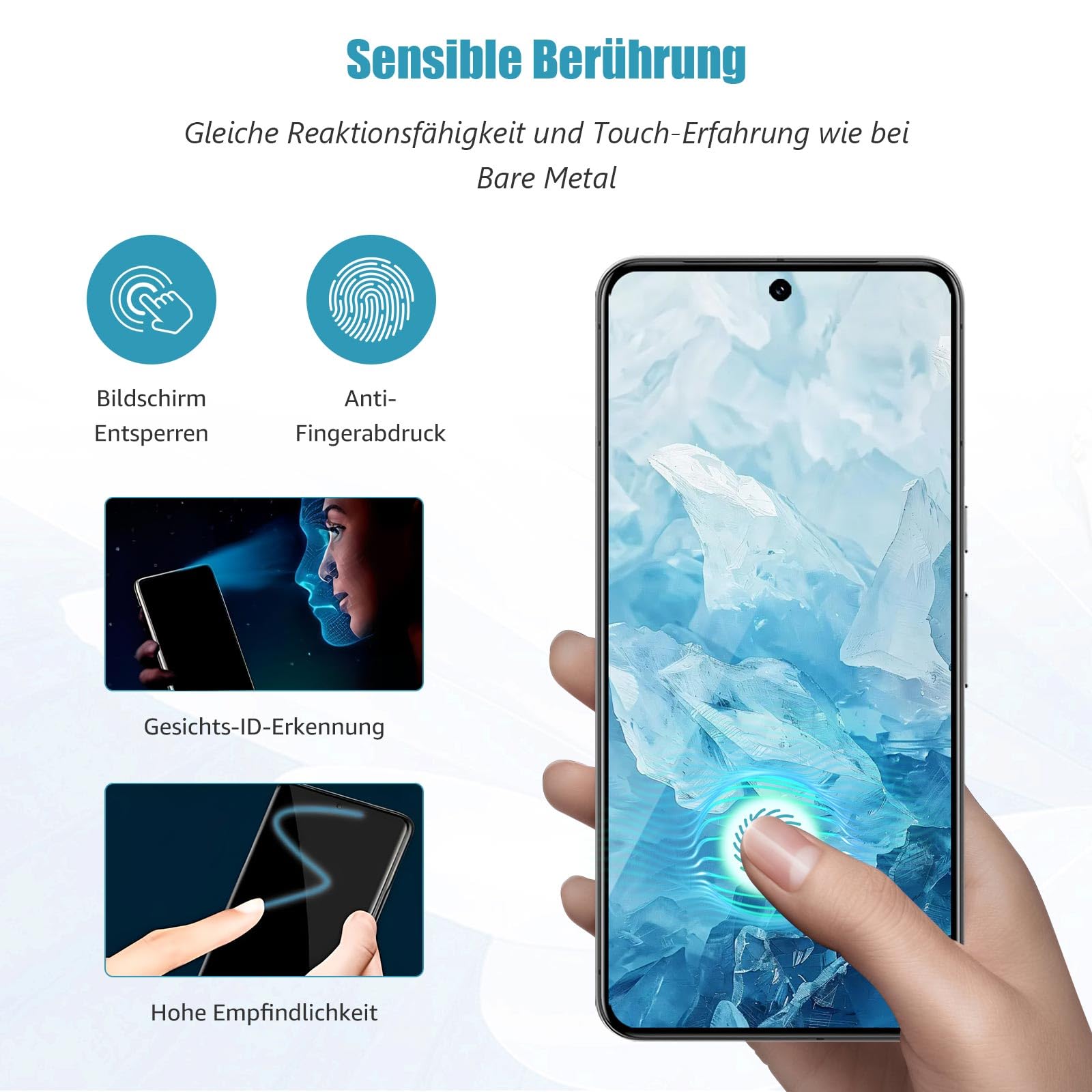 Folie Protectie Tempetat Google Pixel 8A 5G 2 Buc
