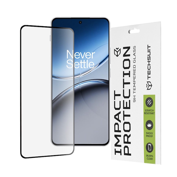Folie telefon 111D Full Cover / Full Glue Glass OnePlus Nord 4 Negru