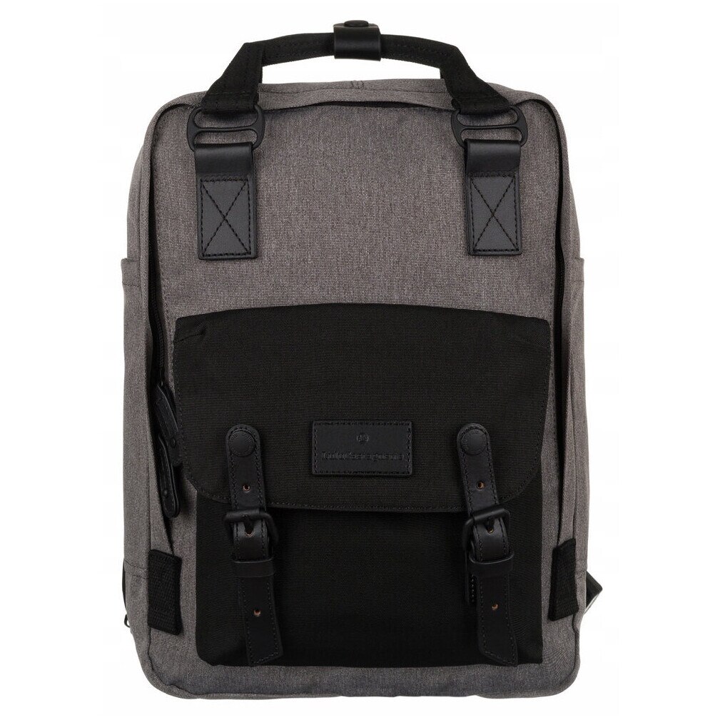 Rucsac fashion LuluCastagnette, compartiment laptop 14", impermeabil, negru