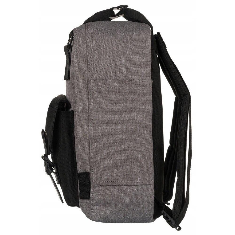 Rucsac fashion LuluCastagnette, compartiment laptop 14", impermeabil, negru