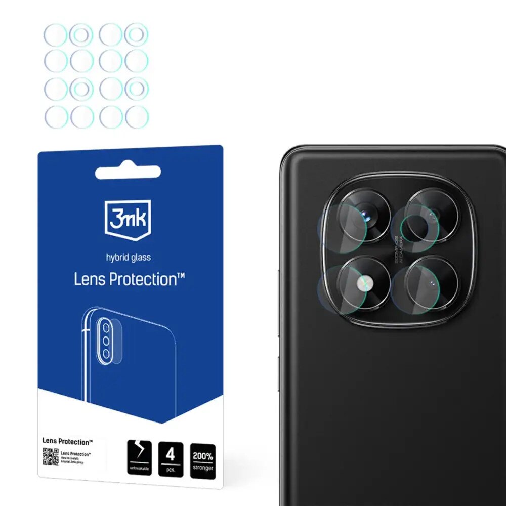 Folie telefon, sticla pentru Infinix Hot 40i / Smart 8i - Techsuit - Negru