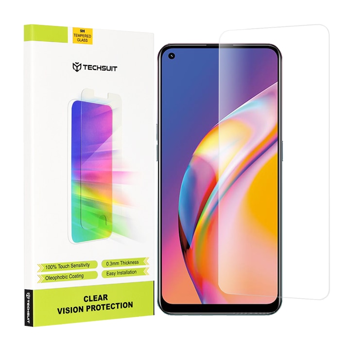 Folie telefon, Smartphosis, Pentru Oppo A94/A74 4G/A95/Reno5 Lite/Reno5 Z/Reno7 5G/Find X5 Lite/Realme 9 4G/9 Pro Plus, Transparent