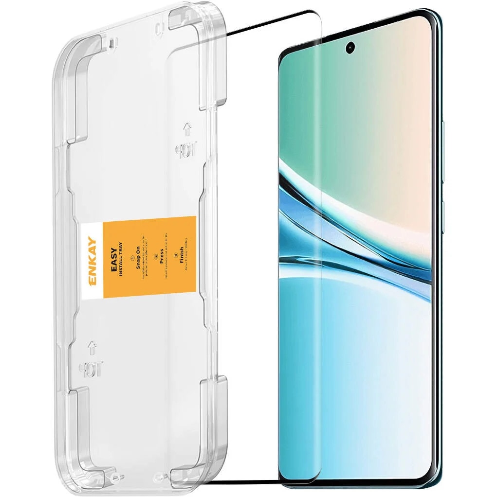 Sticla securizata compatibila cu IPhone 16 Pro Max, autoaplicare, 3D