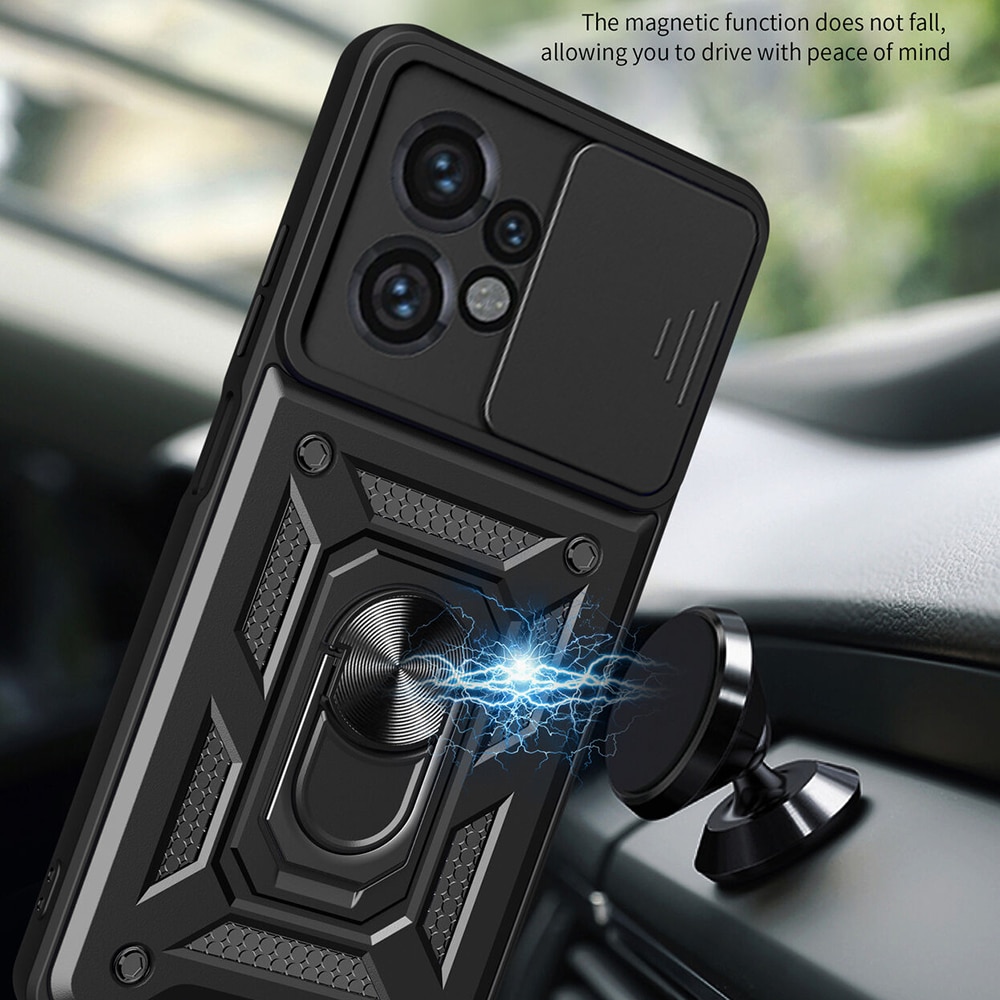 Husa pentru Motorola Moto G34, Techsuit CamShield Series, Black