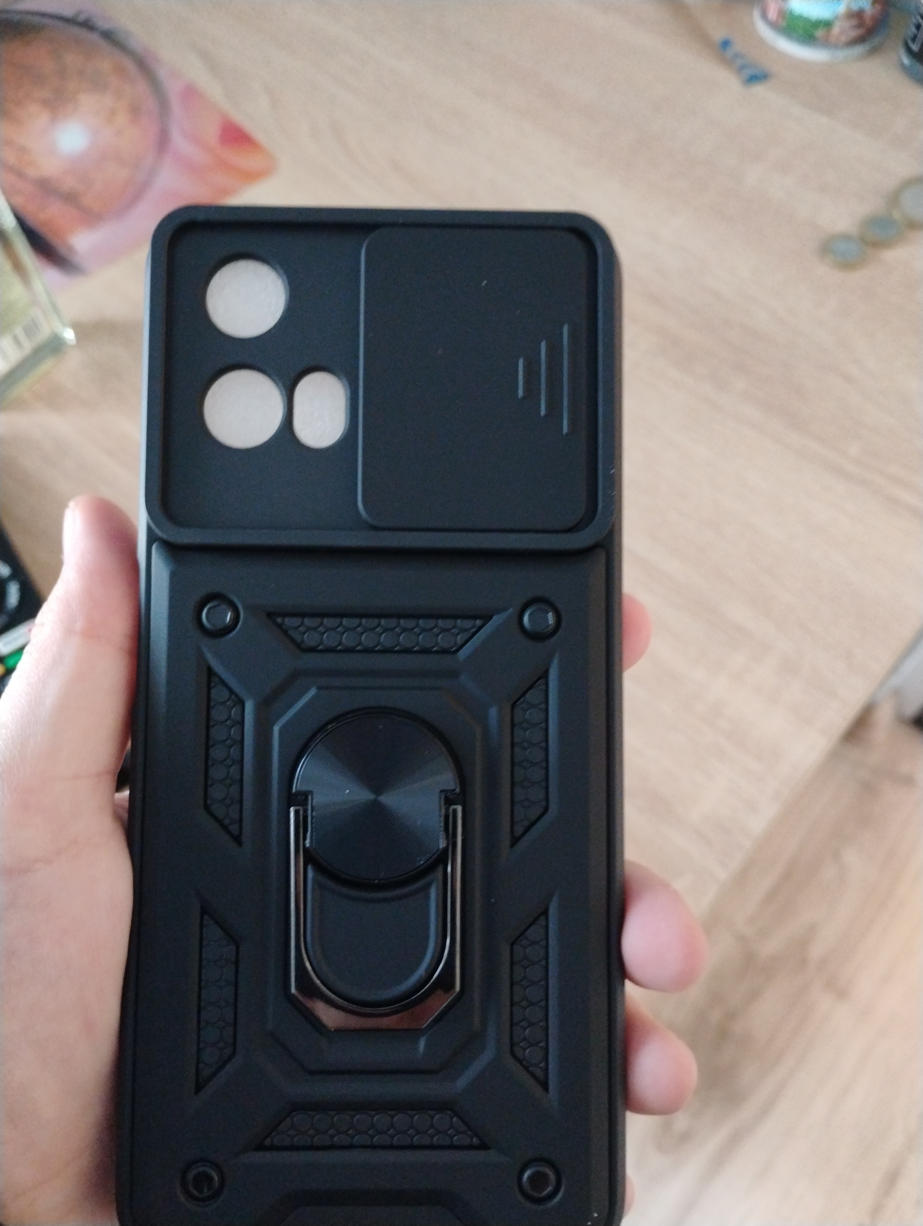 Husa pentru Motorola Moto G34, Techsuit CamShield Series, Black