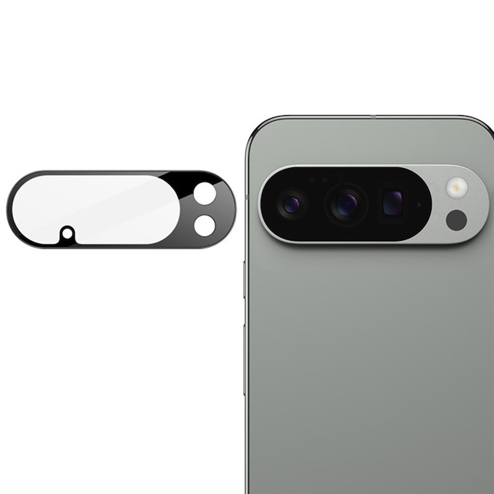 Folie Camera pentru Google Pixel 10 Pro XL - Techsuit Full Camera Glass - Black