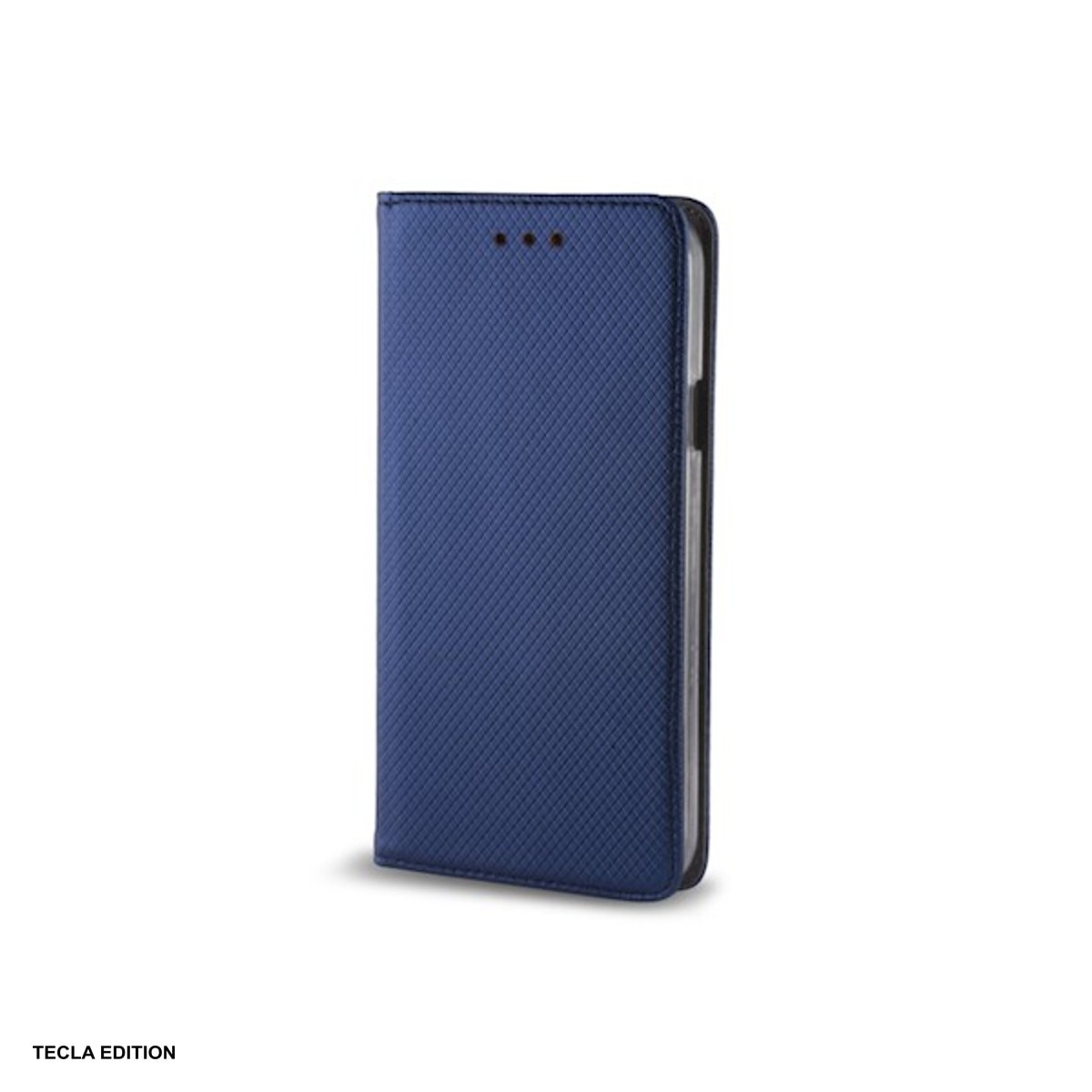 Husa Smart Magnet pentru Motorola Moto G15, tip carte cu inchidere magnetica, Albastru