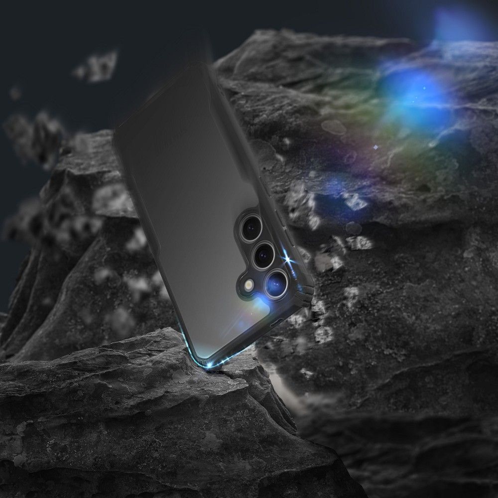 Husa Anti Drop pentru Xiaomi Redmi Note 13 Pro 4G Antisoc, Colturi intarite, negru transparent