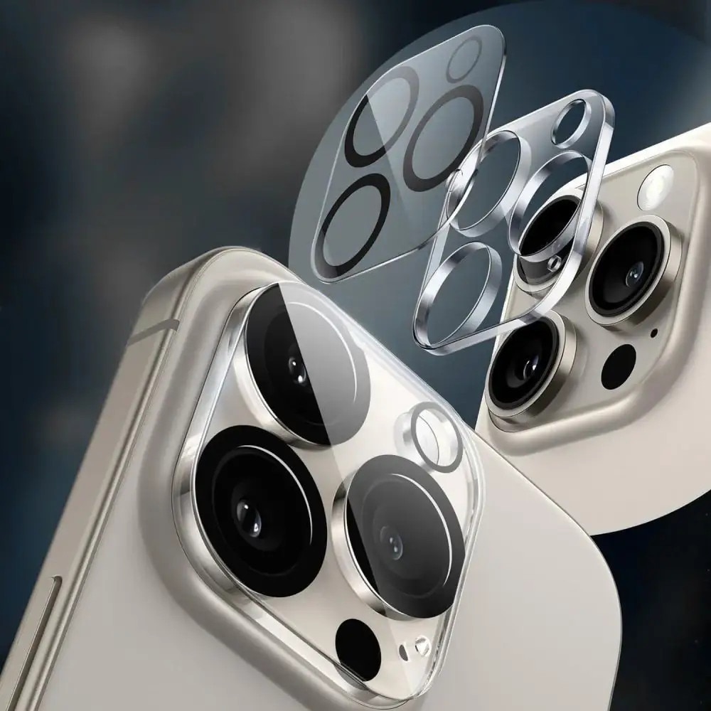 Folie sticla camera foto TECH-PROTECT Cam Fit+ compatibila cu iPhone 16e Clear