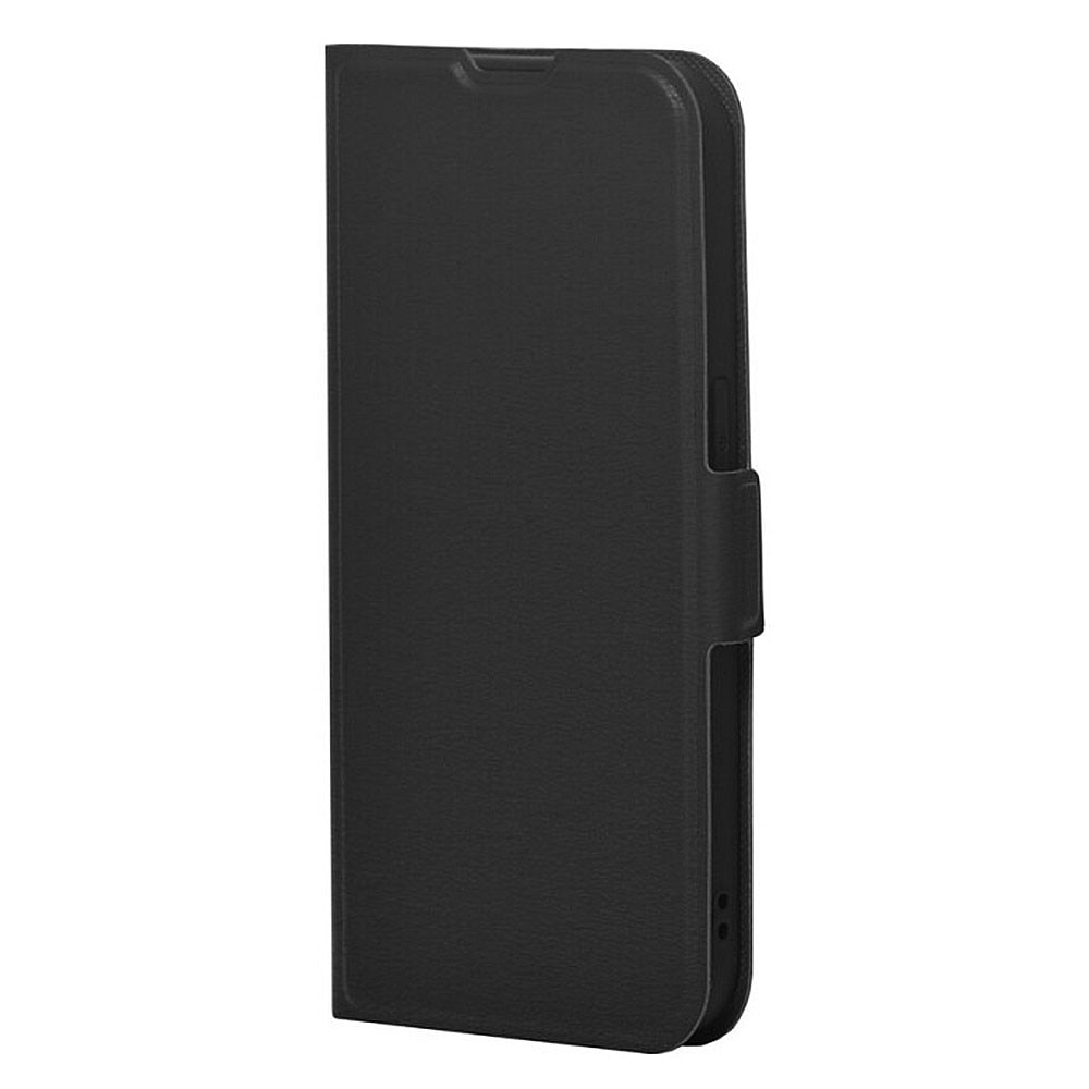 Husa carte, compatibila Samsung Galaxy A34 5G, Piele ecologica, Leather Flip Defense, Protectie fata-spate, Magnet lateral incorporat, Acoperire 360 de grade, Decupaj difuzor apeluri, Functie stand, Negru