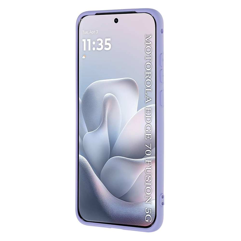 Husa silicon Motorola Edge 70 Fusion Asteroid GSM SoftFlex, violet