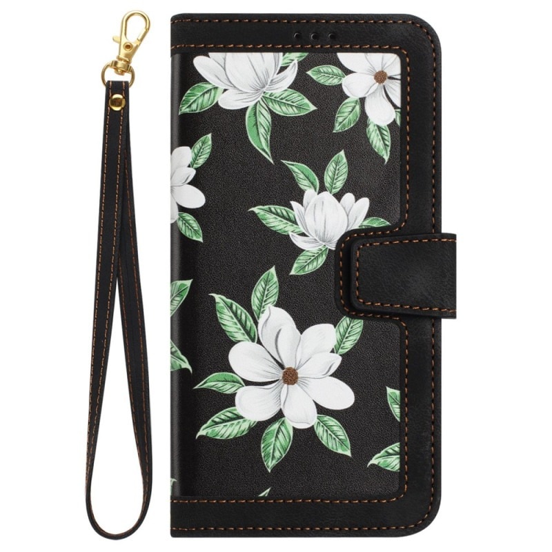Husa pentru Samsung Galaxy S23 FE, Techsuit FlipCraft, Flowers of the Dawn