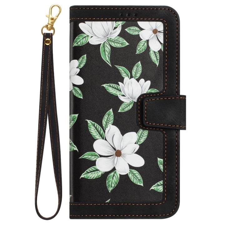 Husa pentru Samsung Galaxy S23 FE, Techsuit FlipCraft, Flowers of the Dawn