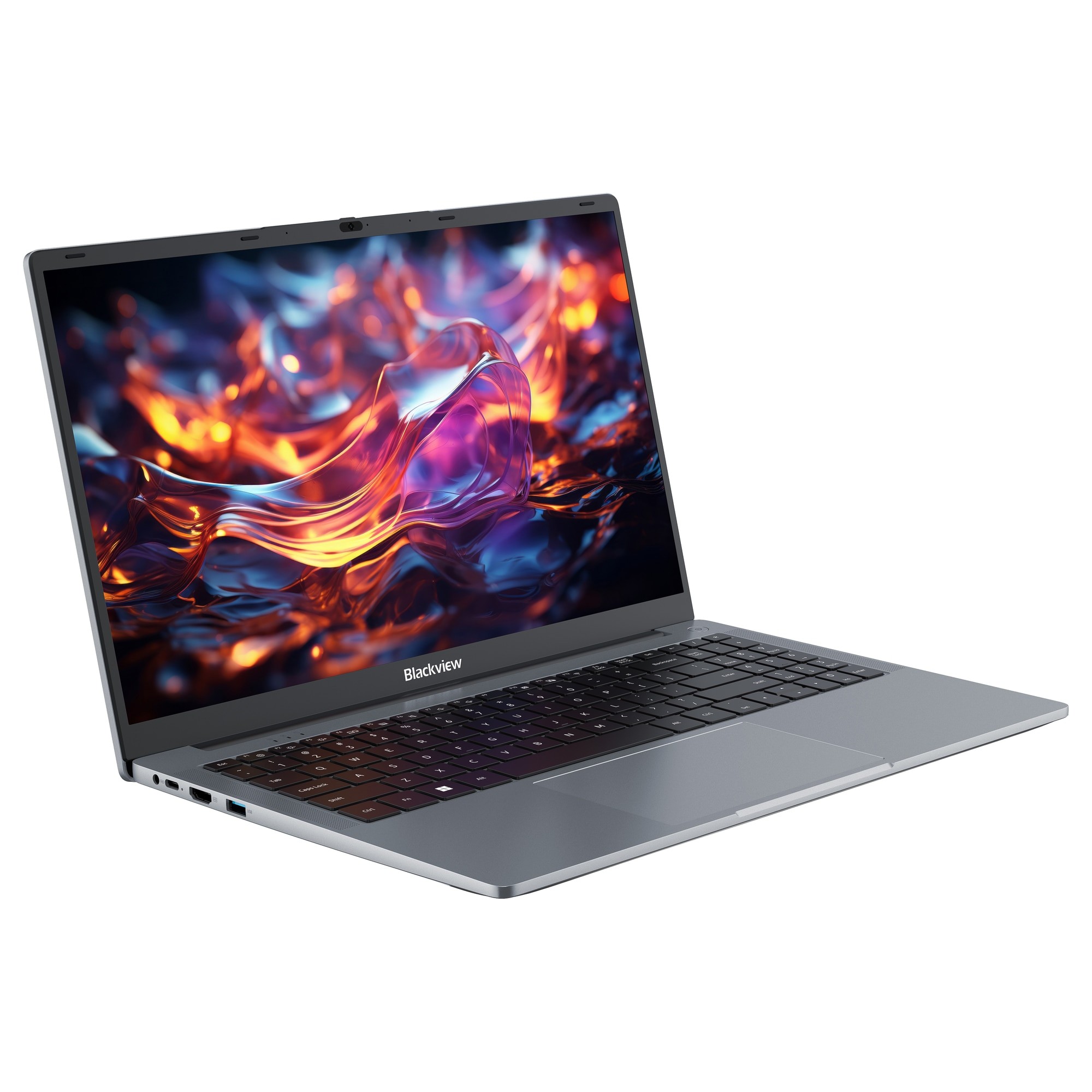 Blackview Laptop Blackview ACEBOOK 6, Laptop-uri pentru studenti de afaceri, Quad-Core N150(3.6GHz, Beat N5095 / N100), 15.6" FHD+ IPS, 16 GB, 256 GB, 100W Type-C incarcare rapida, 4K HDMI, Gris