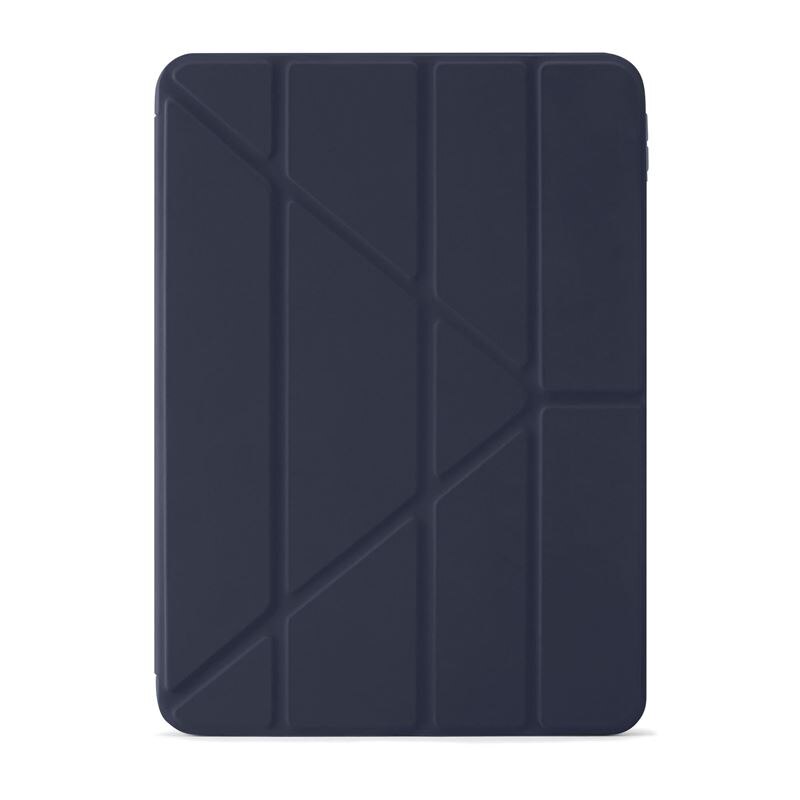 Husa Pipetto Origami No1 compatibila cu iPad Air 6 13 inch Dark Blue