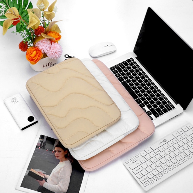 Geanta pentru tableta, 15-15, 6 inci, geanta pentru iPad, rezistenta la lovituri, husa de protectie, ORBER, geanta pentru laptop, geanta interioara, impermeabila, rezistenta la uzura, tesatura compozita, roz