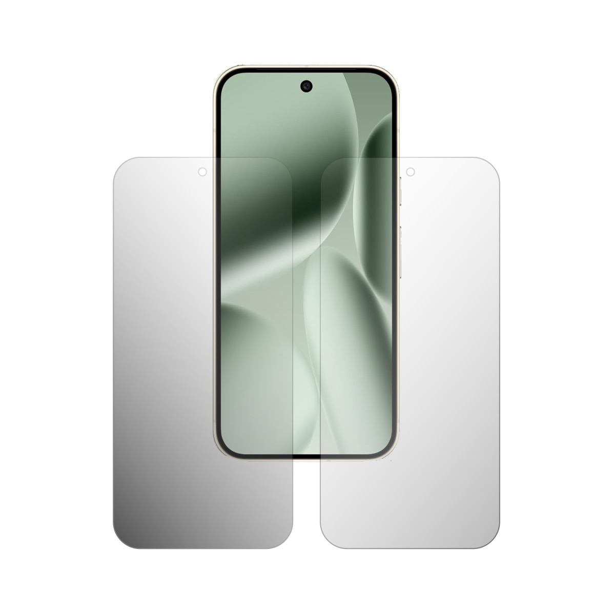 Set 2X Folie Protectie Ecran iSkinz pentru Google Pixel 10 Pro - Full Cut, 1X Ultra-Clear + 1x Mata, Full Dispaly, Siliconica, Adeziva si Flexibila