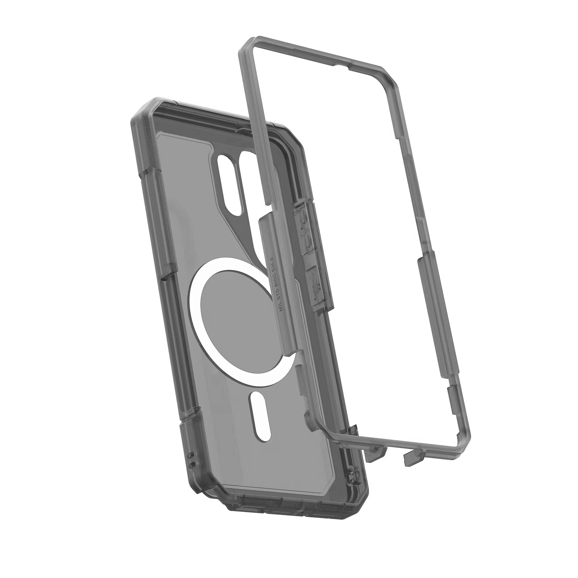 Husa de protectie UAG Trooper Magnetic pentru Samsung Galaxy S26 Ultra Ash (2 parti: spate + protectie margini)